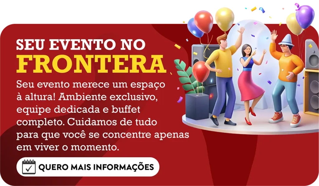 Seu Evento no Frontera mobile